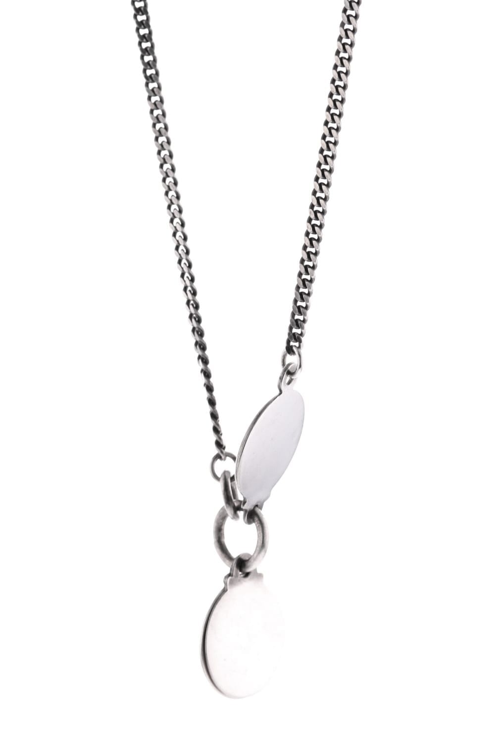 Necklace hidden plate