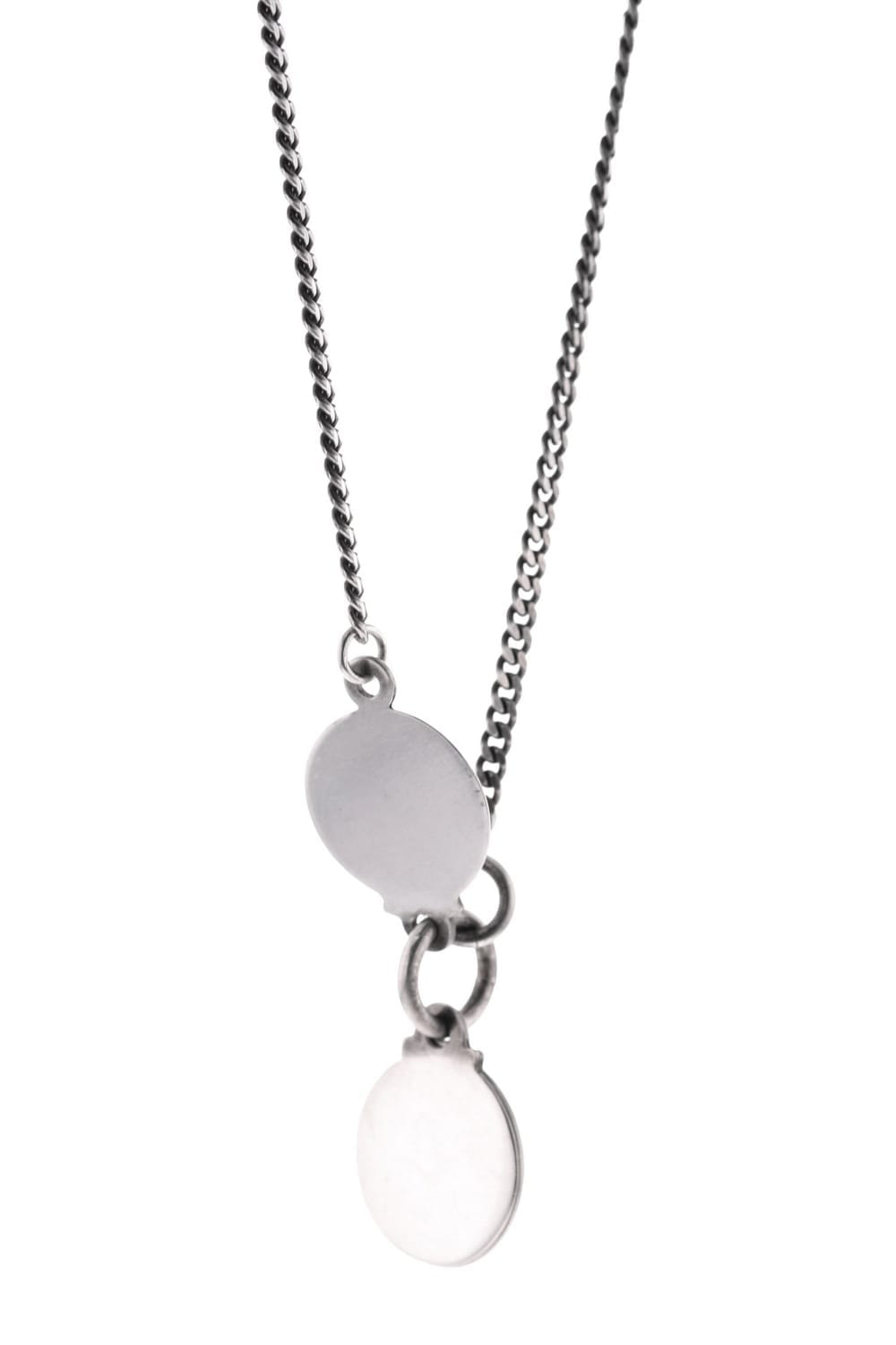 Necklace hidden plate