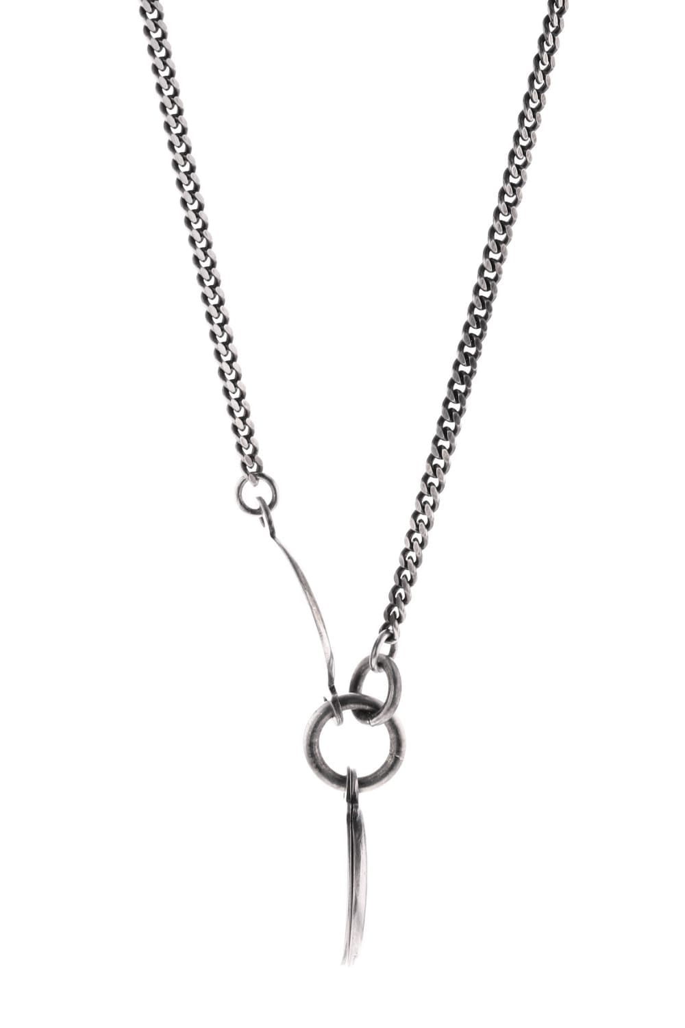 Necklace hidden plate