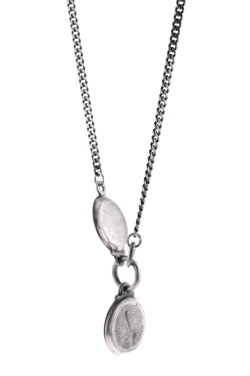 Necklace hidden plate