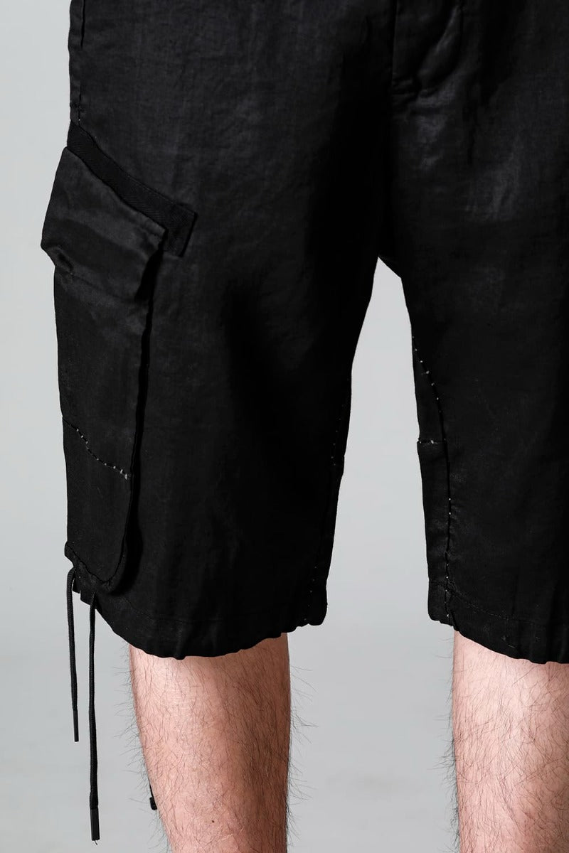 ドローストリングヘムバミューダ