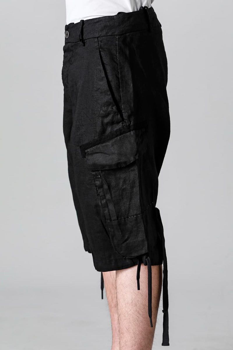 ドローストリングヘムバミューダ