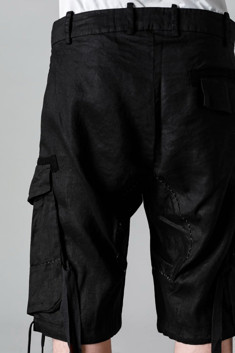 ドローストリングヘムバミューダ