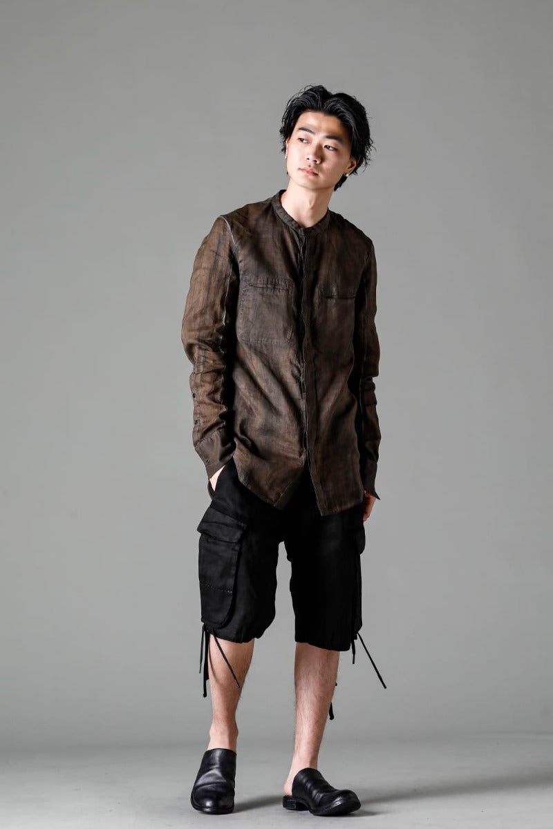 ドローストリングヘムバミューダ