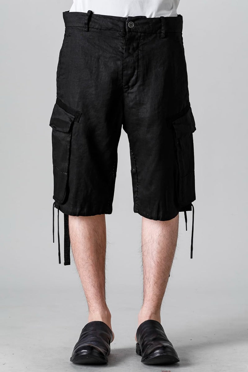 ドローストリングヘムバミューダ