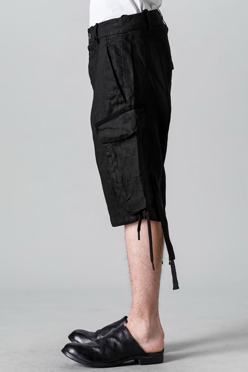 ドローストリングヘムバミューダ