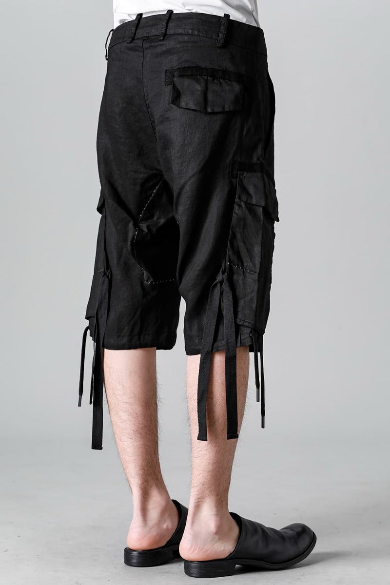 ドローストリングヘムバミューダ