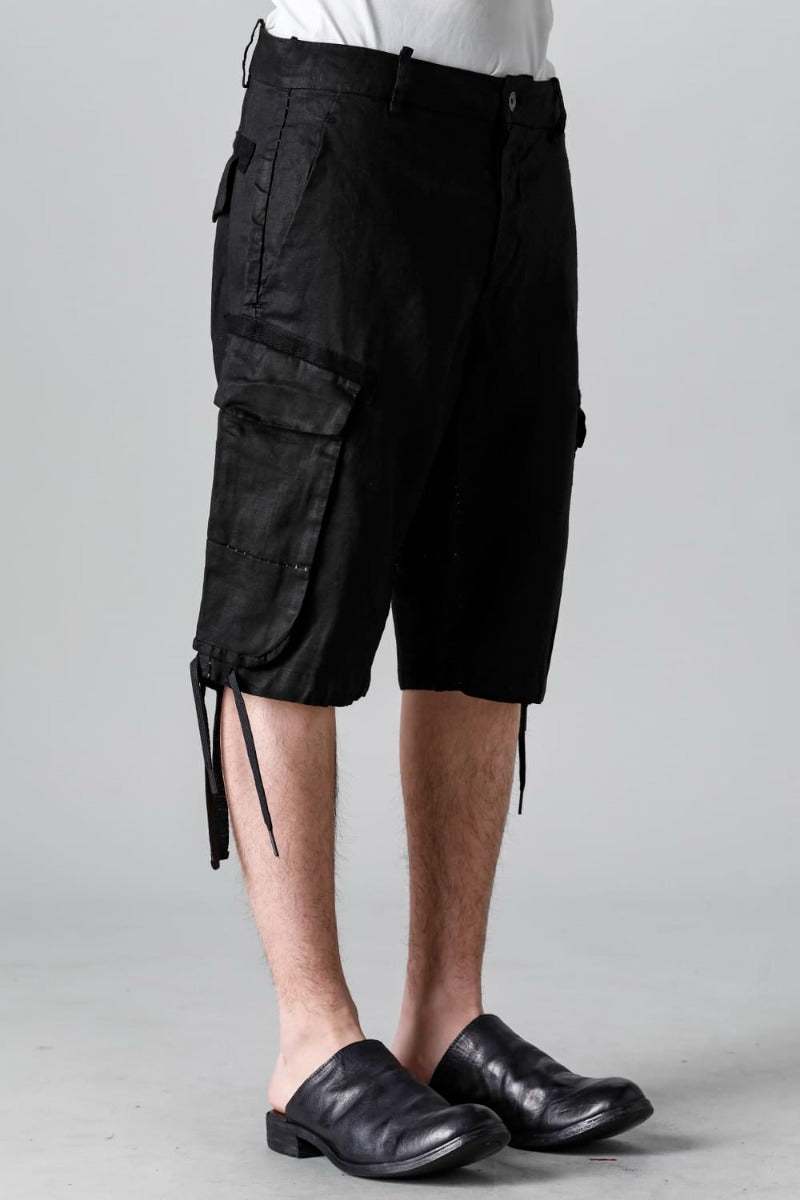 ドローストリングヘムバミューダ