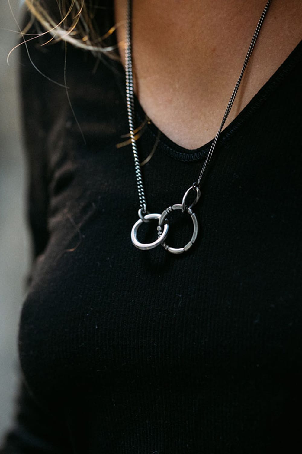 Necklace Ring Sculpture