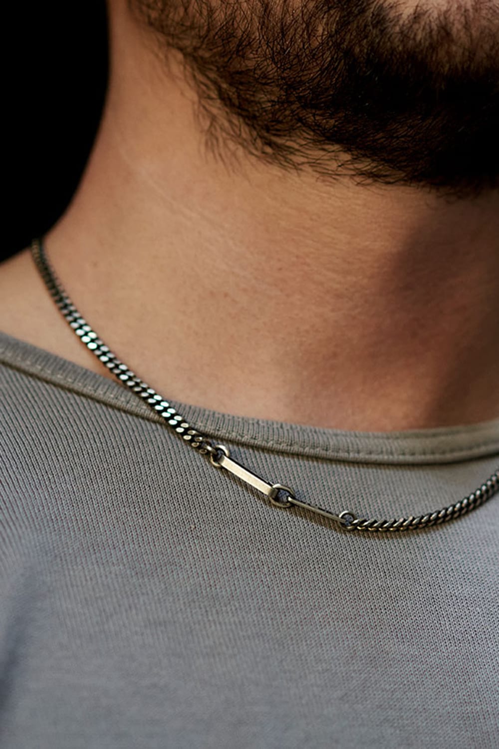 Necklace Curb Chain Snap Link