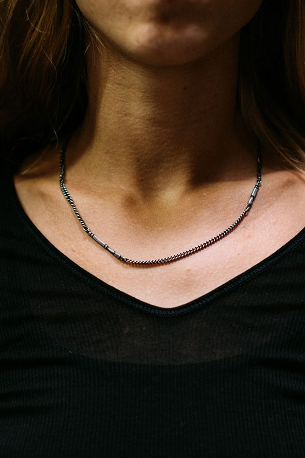 ネックレス スカルプチャー