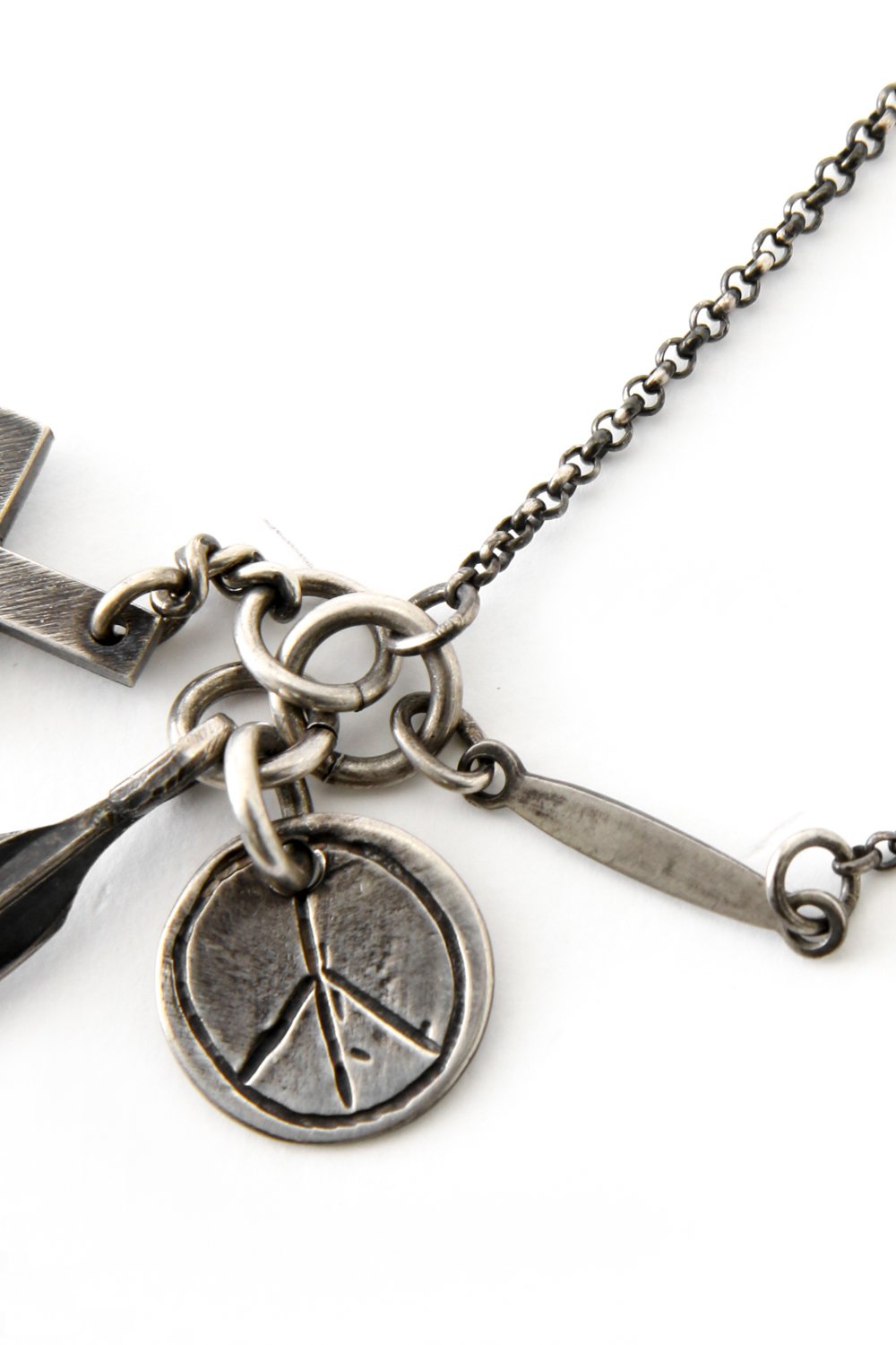 Necklace Cross + Peace