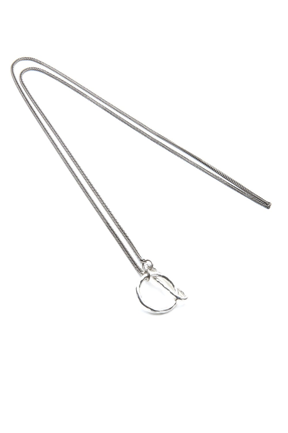 NECKLACE HAMMERED LINK