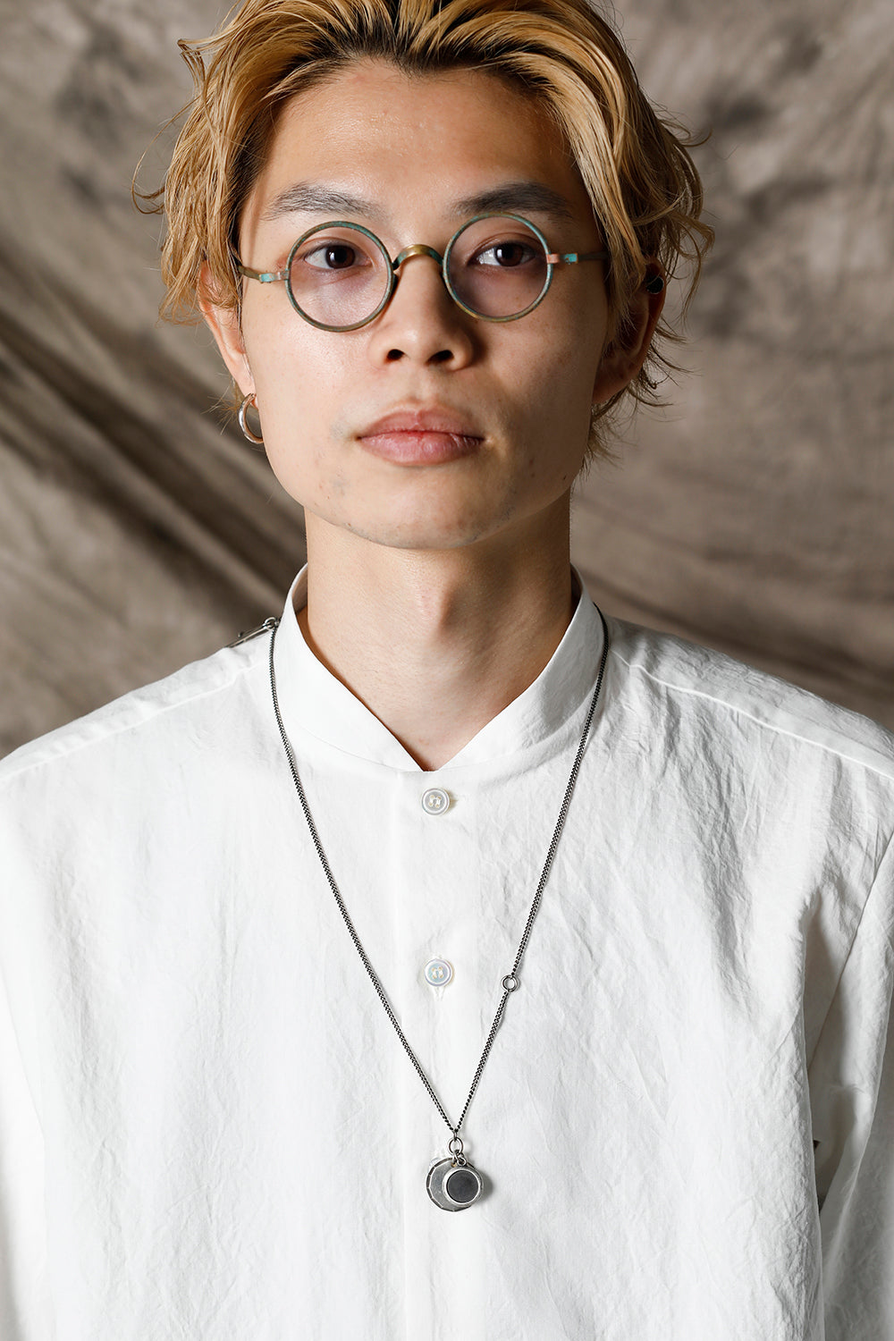 Necklace Chain Plate Facettes