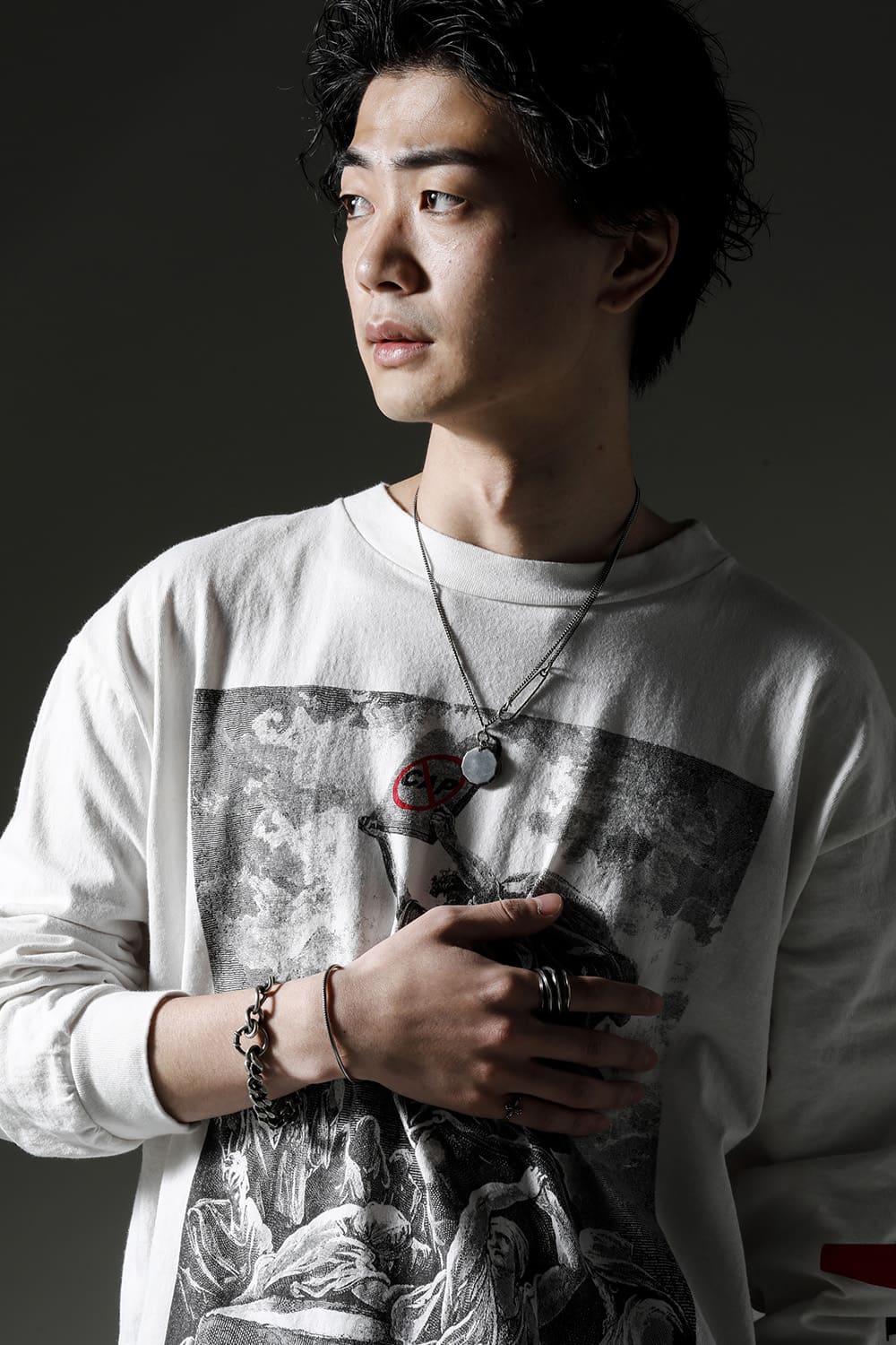 Necklace Chain Plate Facettes