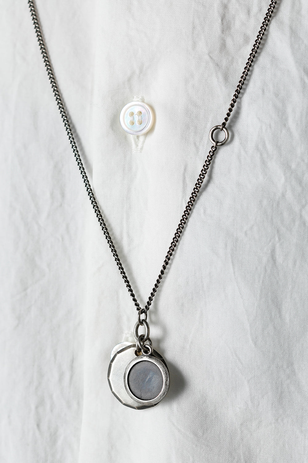 Necklace Chain Plate Facettes