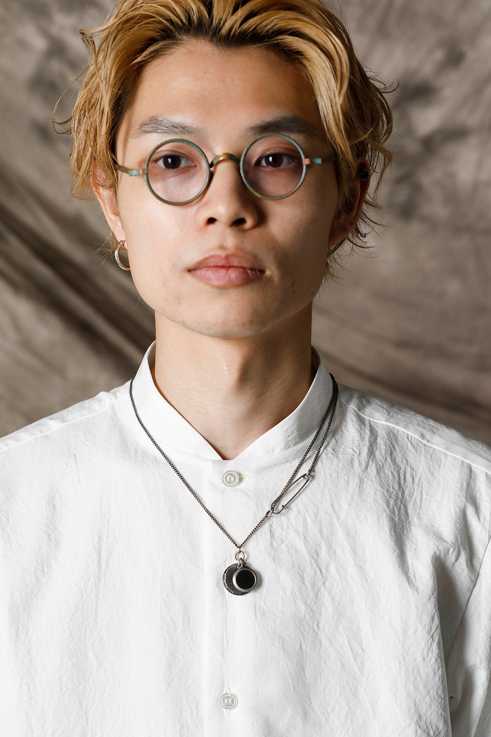 Necklace Chain Plate Facettes