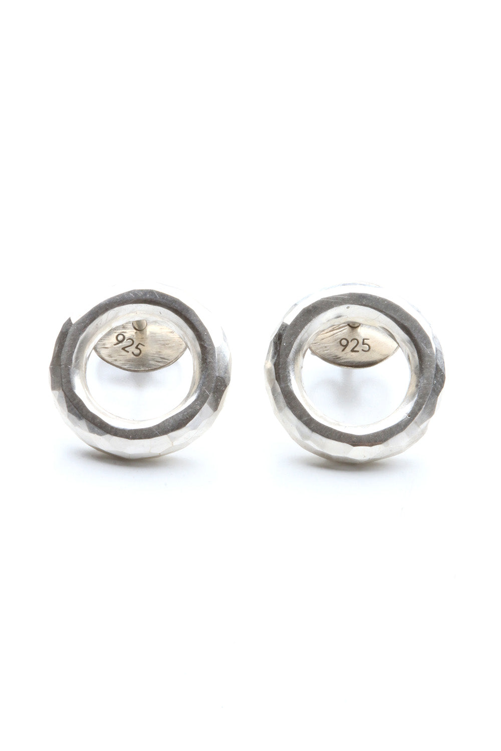 STUDS RING HAMMERED