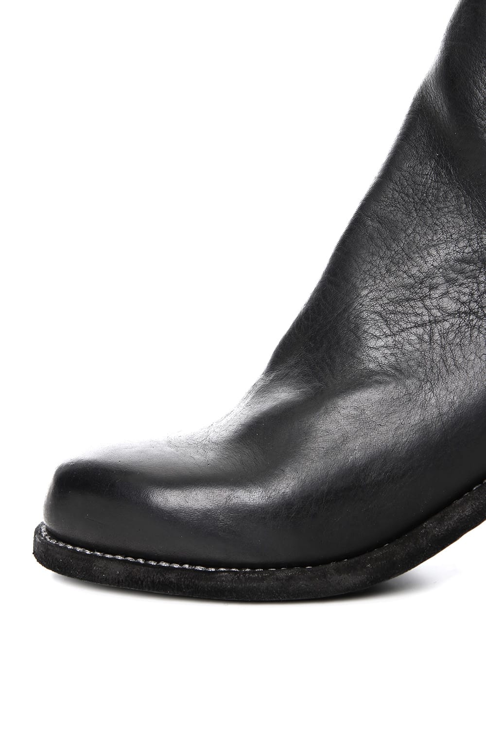 Orthopaedic Back Zip Boots Double Sole Horse Full Grain