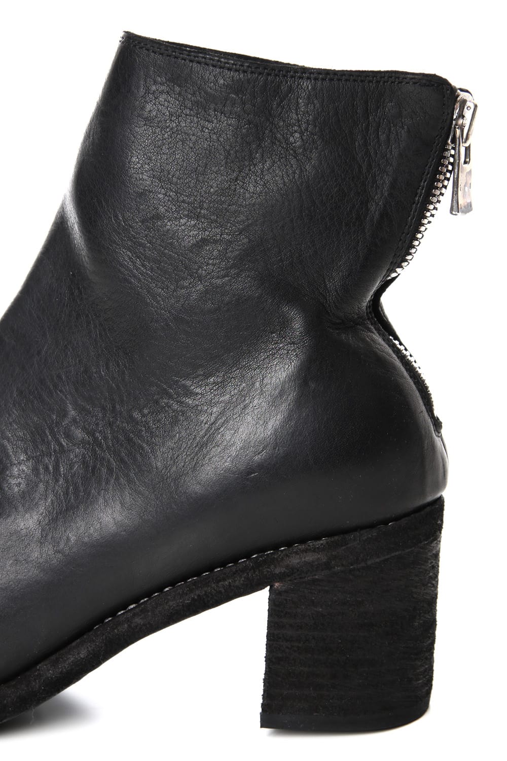 Orthopaedic Back Zip Boots Double Sole Horse Full Grain