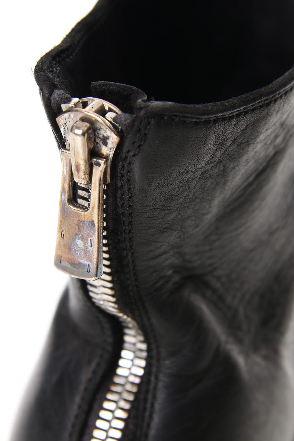 Orthopaedic Back Zip Boots Double Sole Horse Full Grain