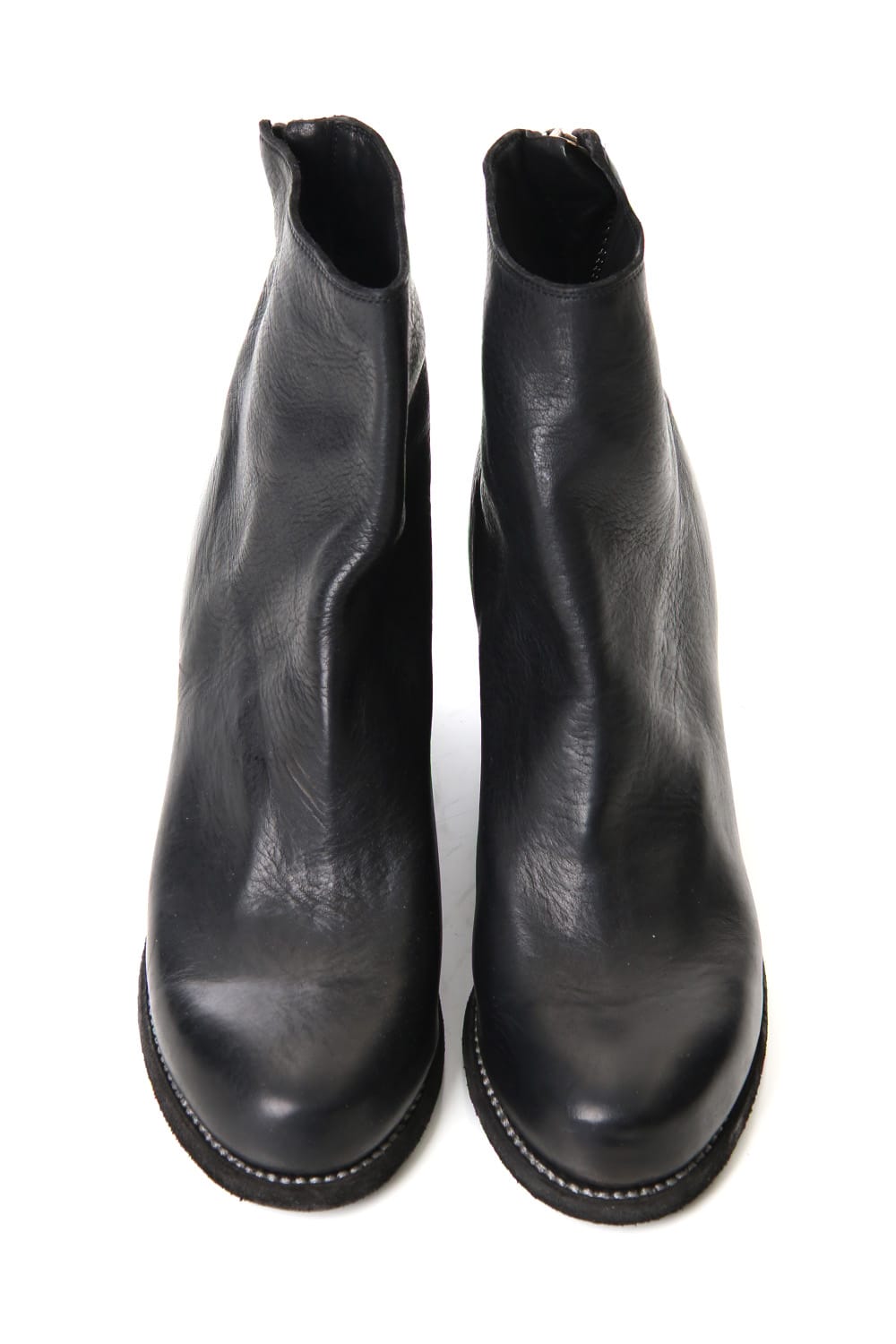 Orthopaedic Back Zip Boots Double Sole Horse Full Grain