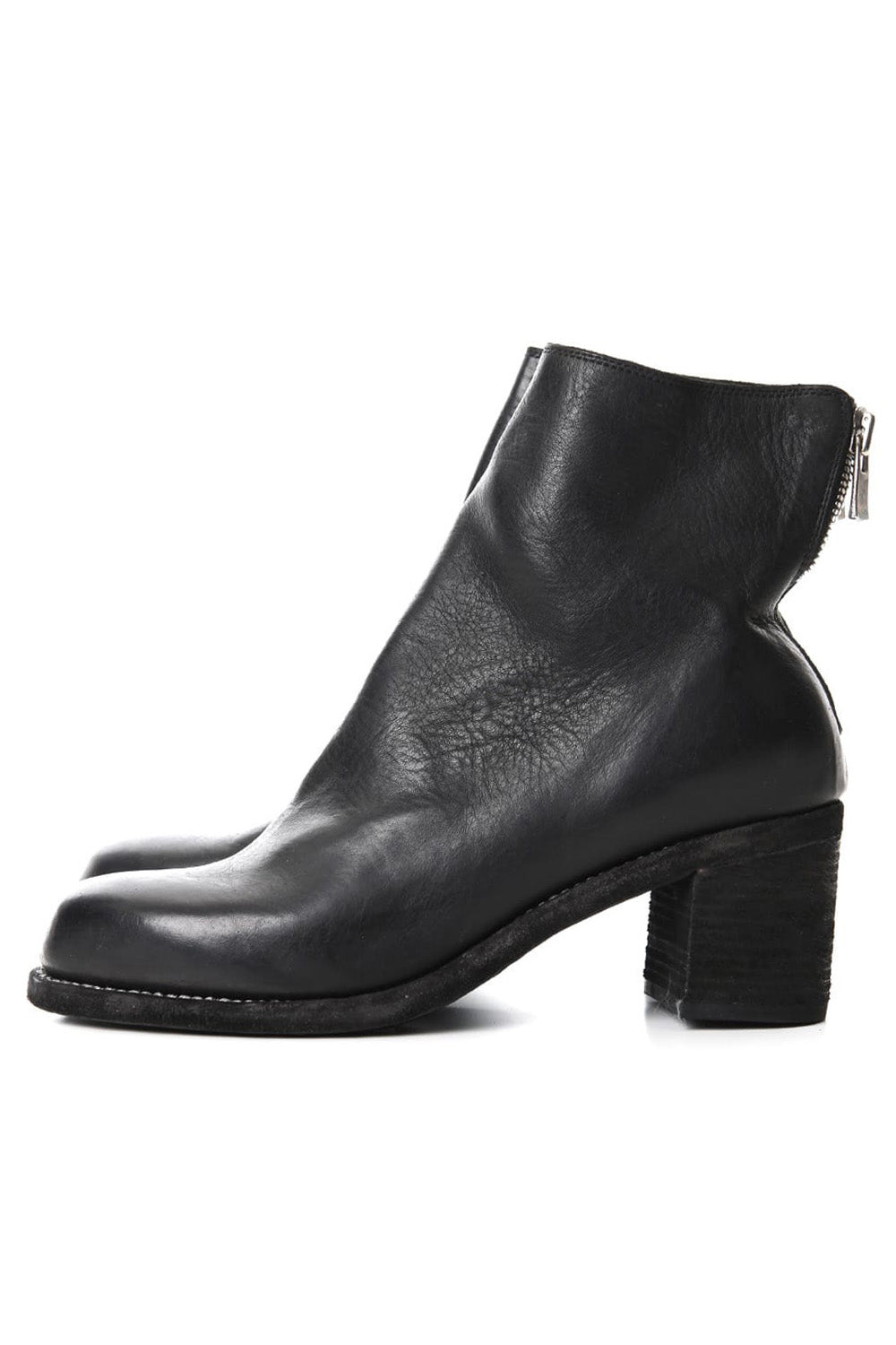 Orthopaedic Back Zip Boots Double Sole Horse Full Grain