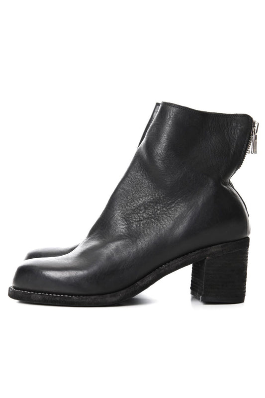 Orthopaedic Back Zip Boots Double Sole Horse Full Grain