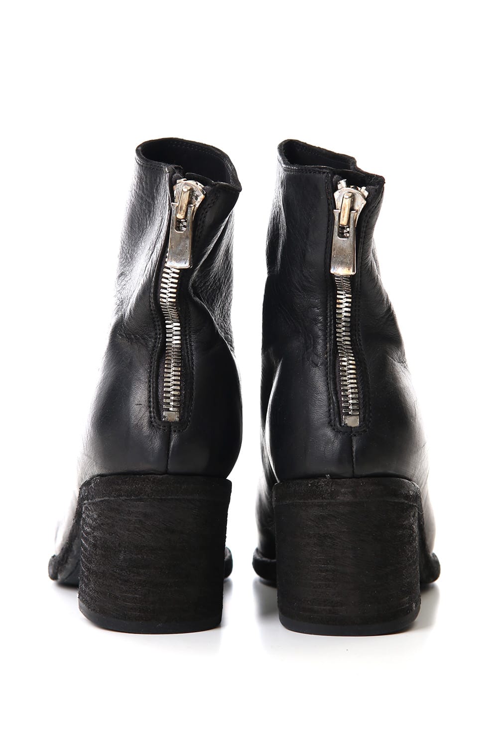 Orthopaedic Back Zip Boots Double Sole Horse Full Grain