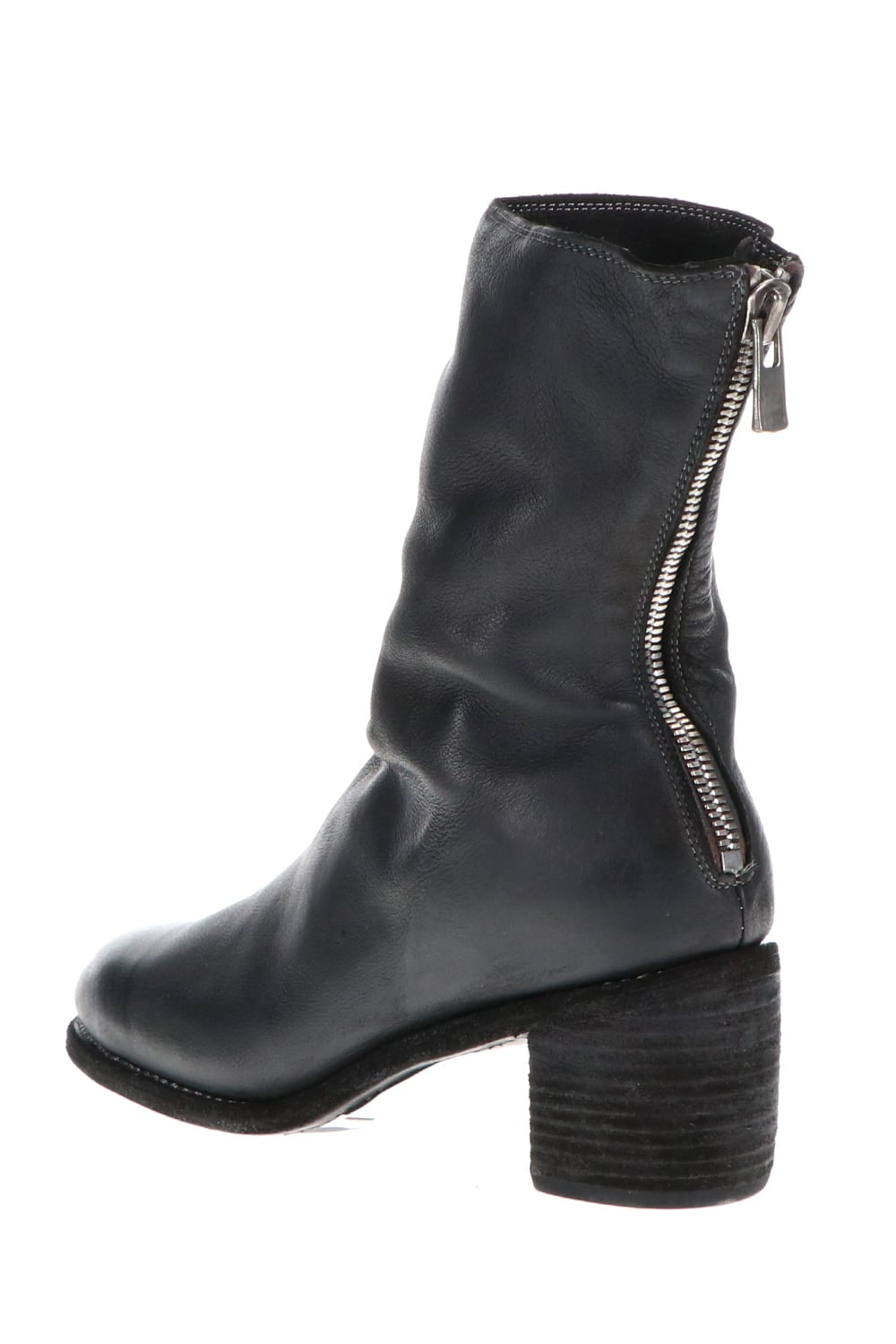 M88 - ハイヒール ロング バックジップ ブーツ