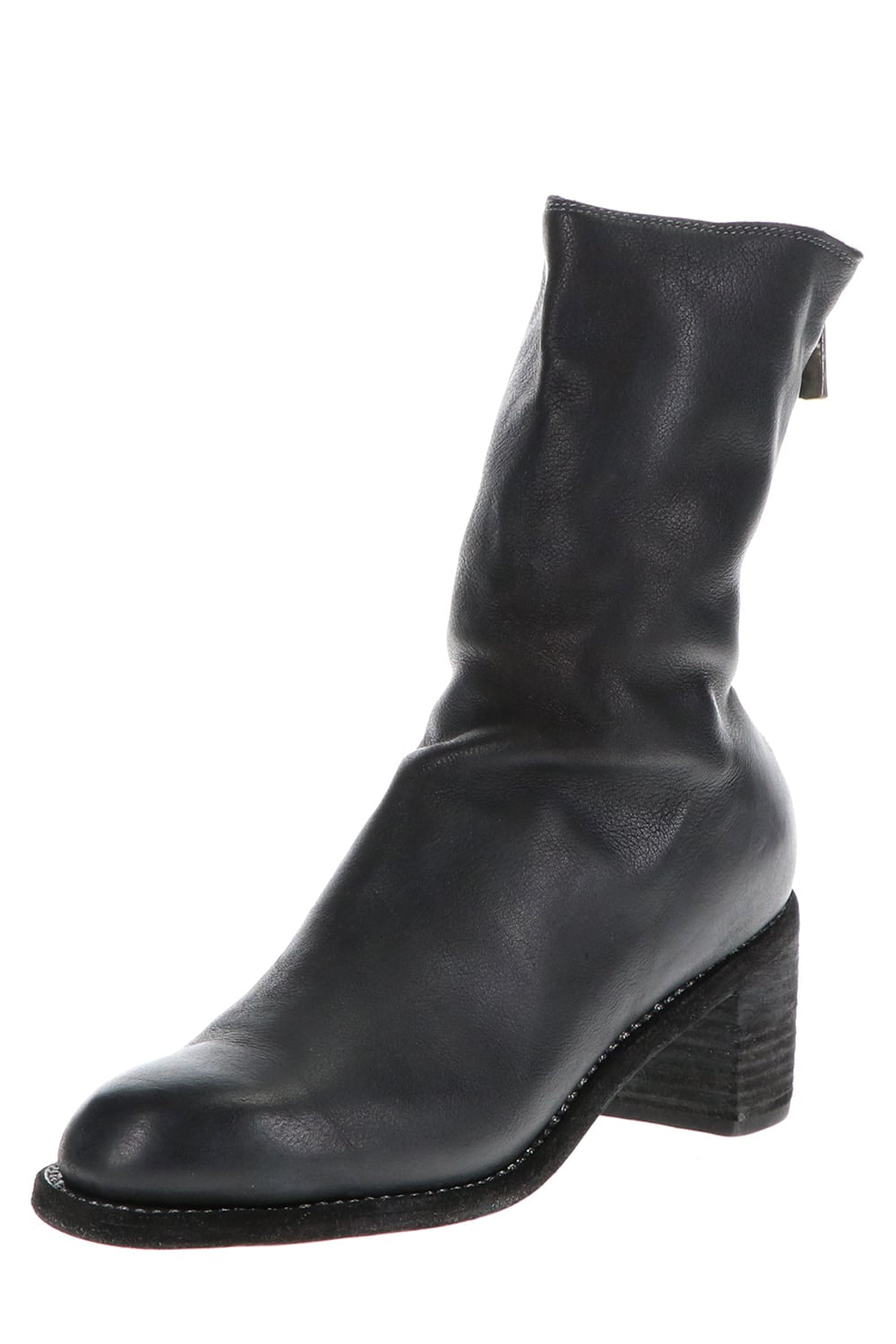 M88 - ハイヒール ロング バックジップ ブーツ