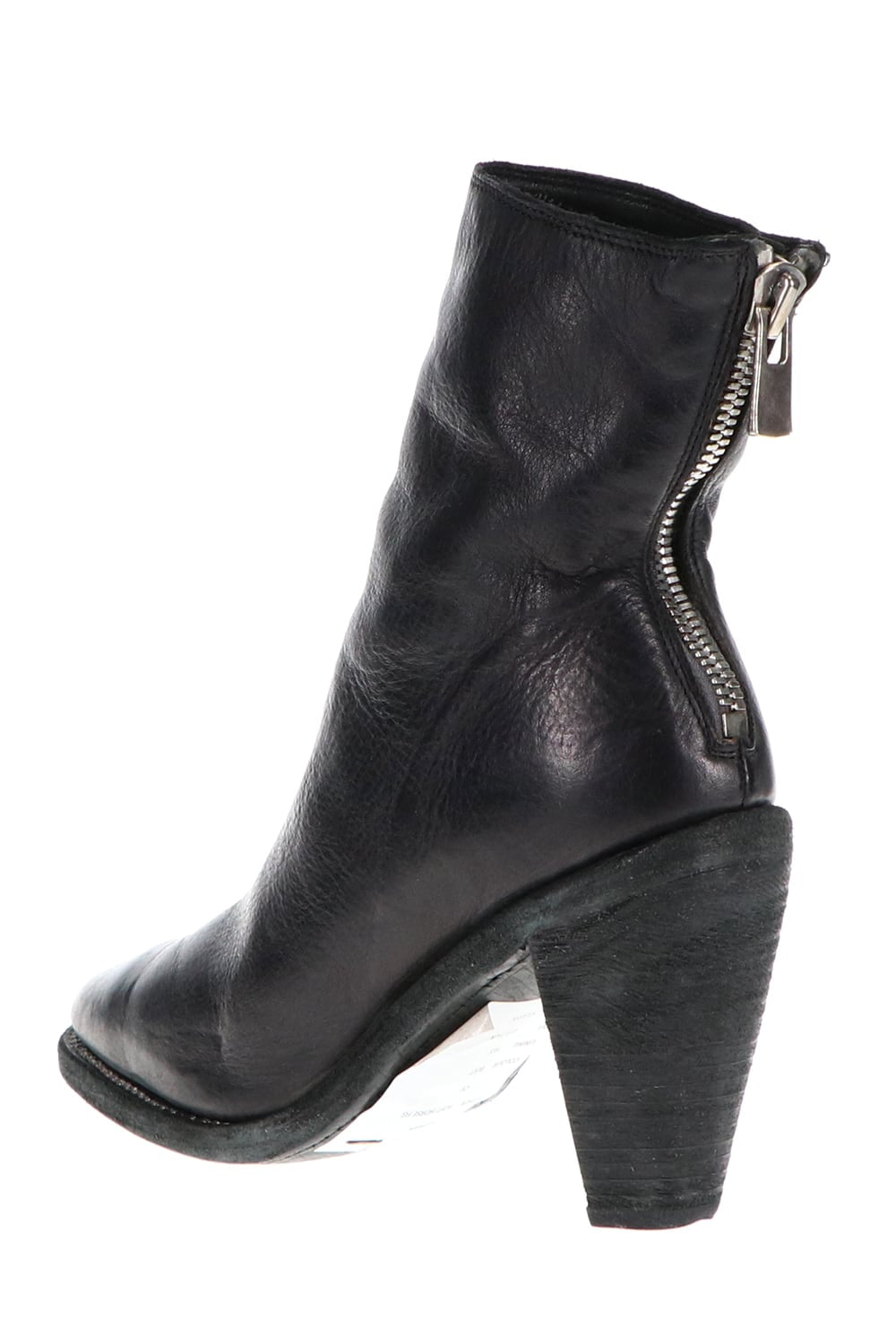 MC86 - ハイヒール バックジップ ブーツ