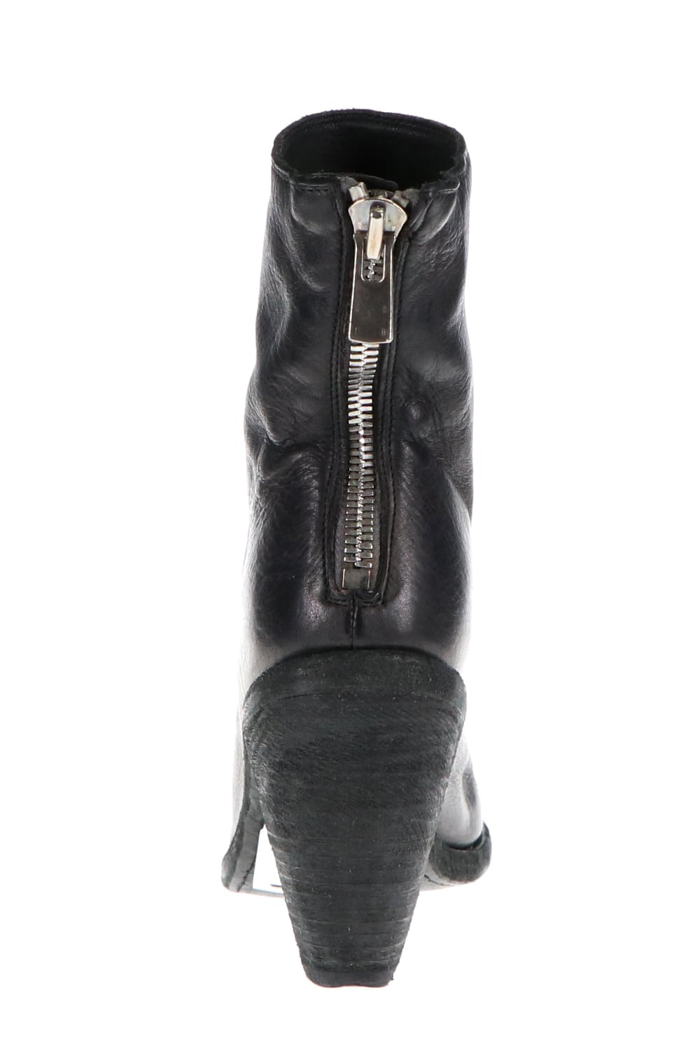 MC86 - ハイヒール バックジップ ブーツ