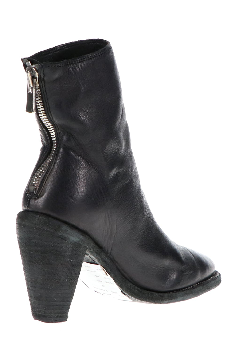 MC86 - ハイヒール バックジップ ブーツ