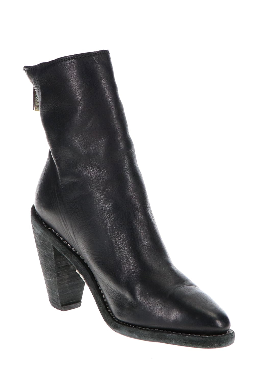 MC86 - ハイヒール バックジップ ブーツ