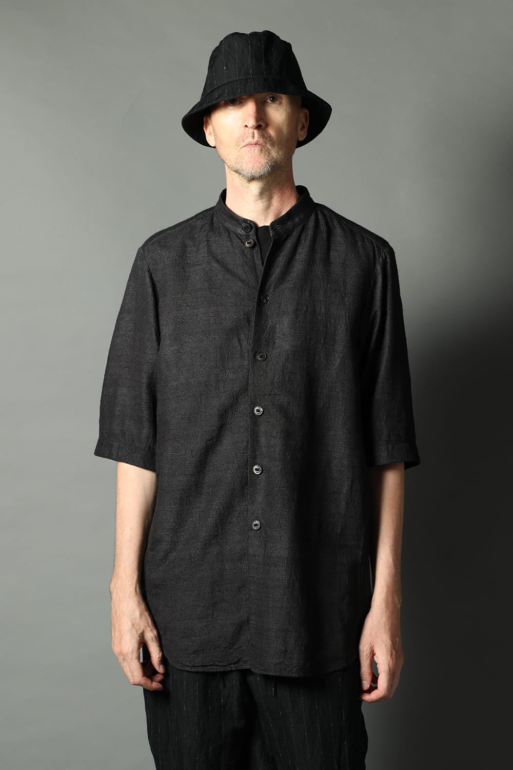 Short sleeve shirt wild silk