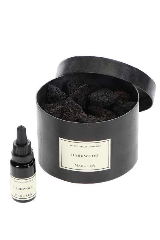 Dark Wood - Petit size Pot Pourri Lava Rock