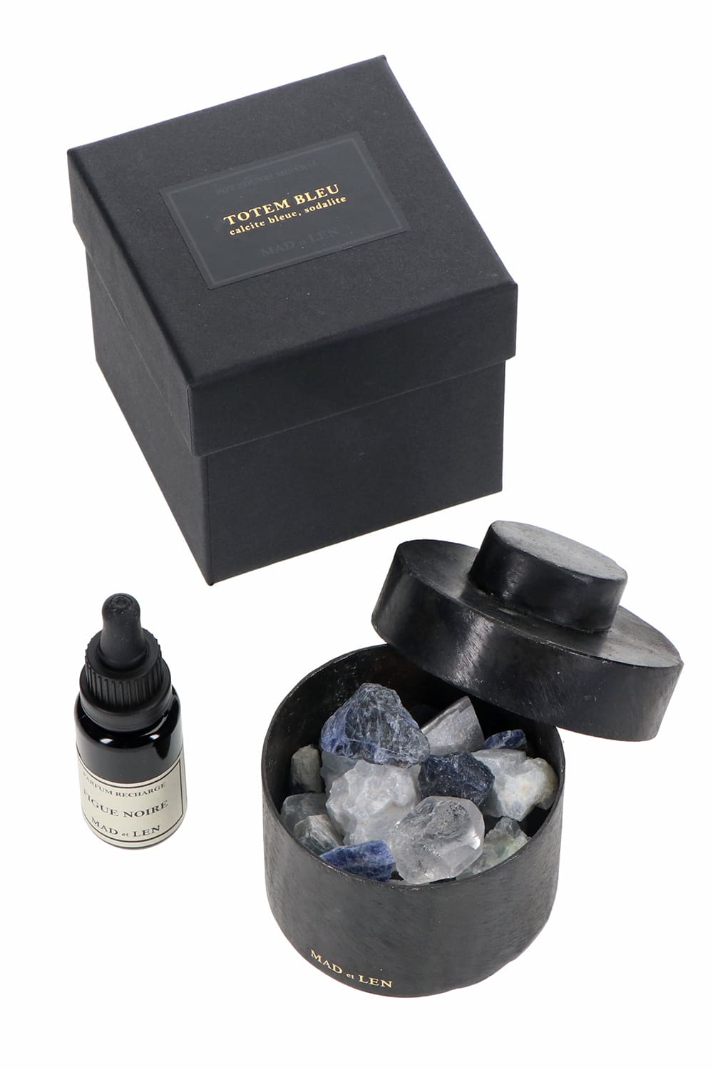 Figue Noir - Mini size Pot Pourri Blue Calcite