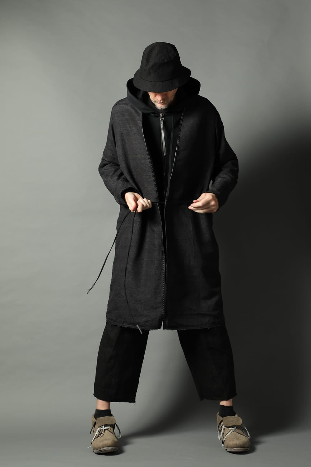 Coat wild silk