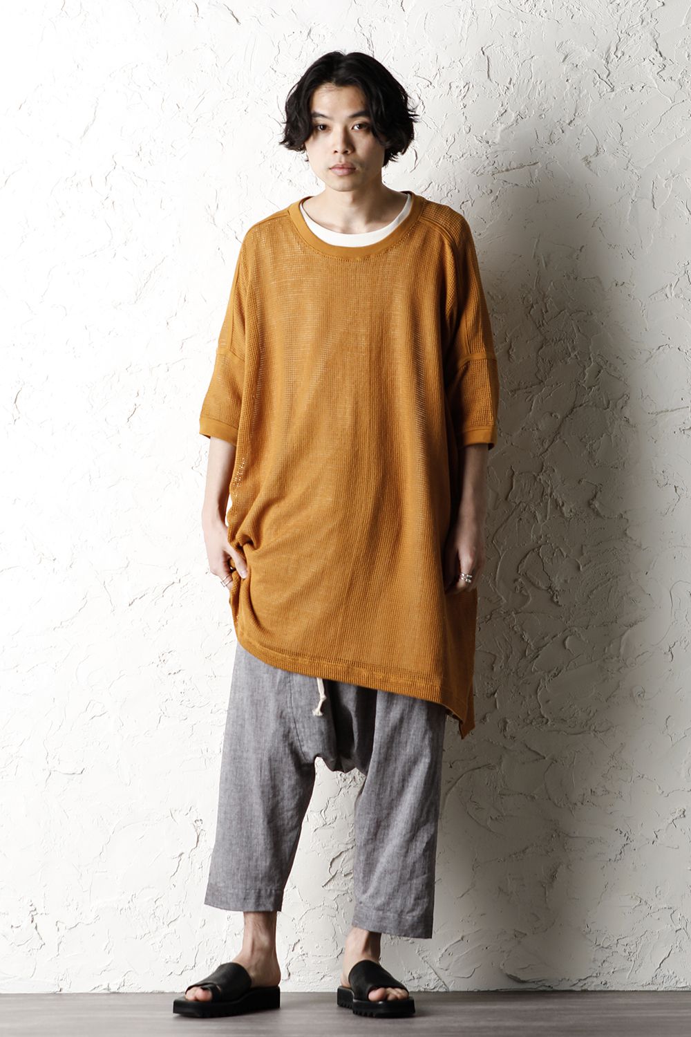Jersey SS Oversize Tee DK Orange