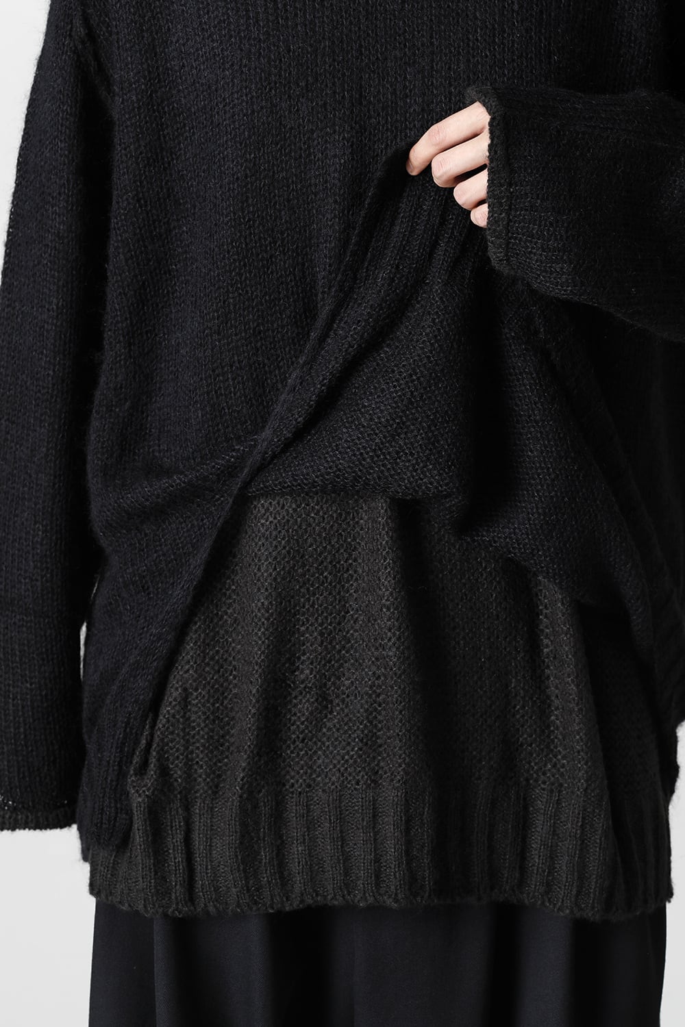 リバーシブル ラグランフーディ