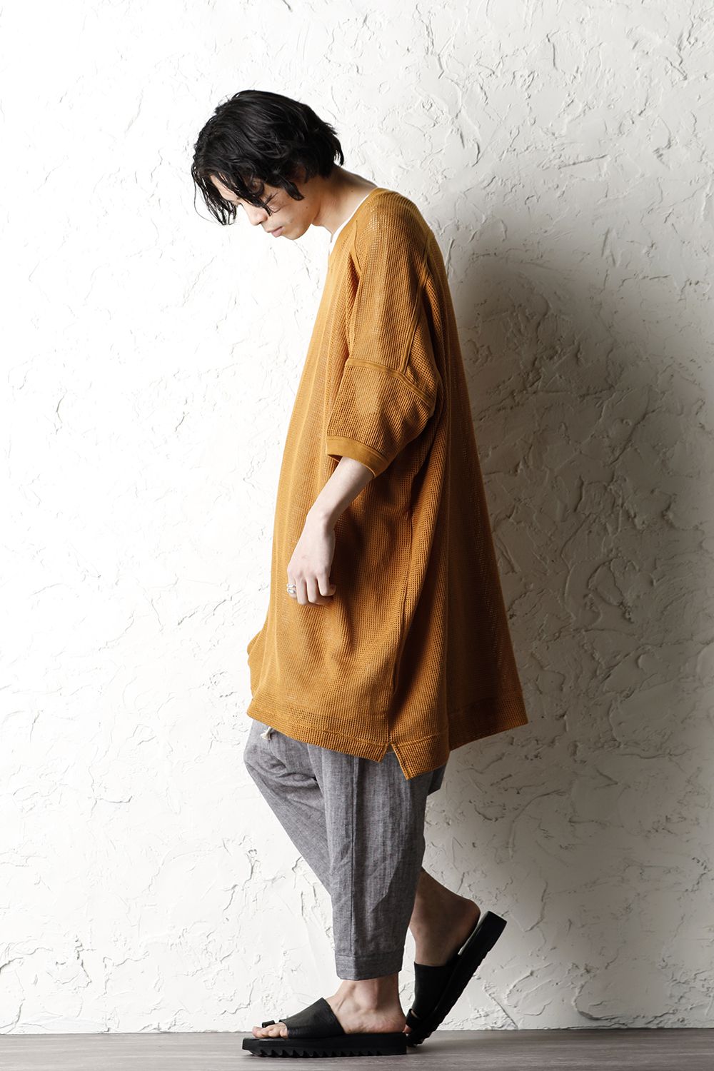 Jersey SS Oversize Tee DK Orange
