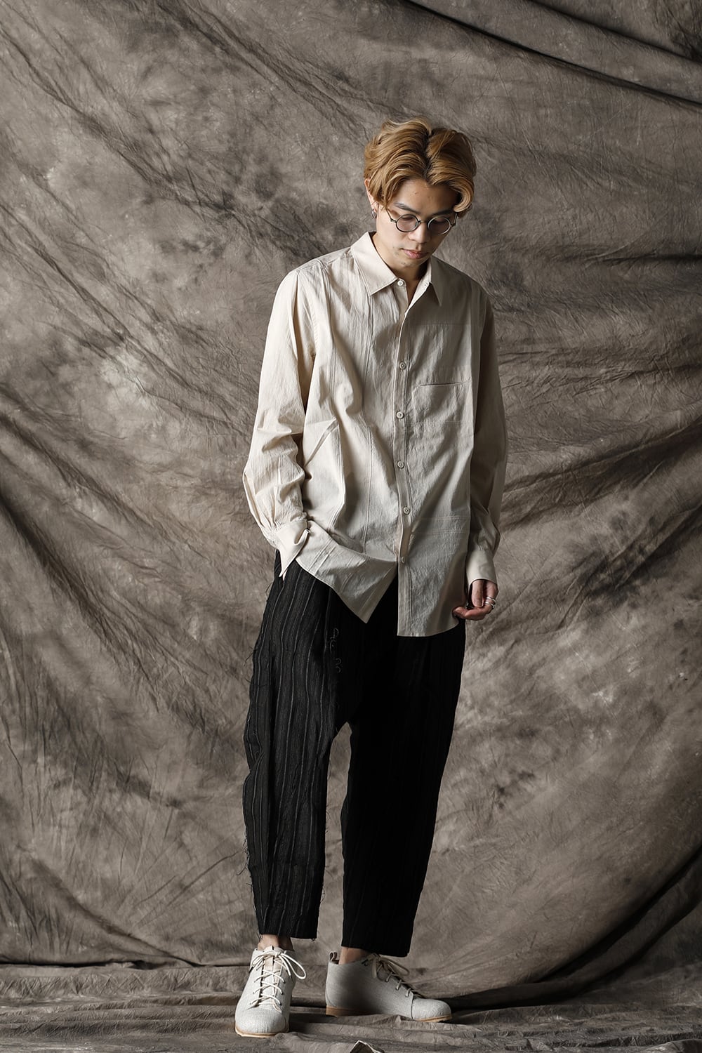 Separated Front Panel shirt