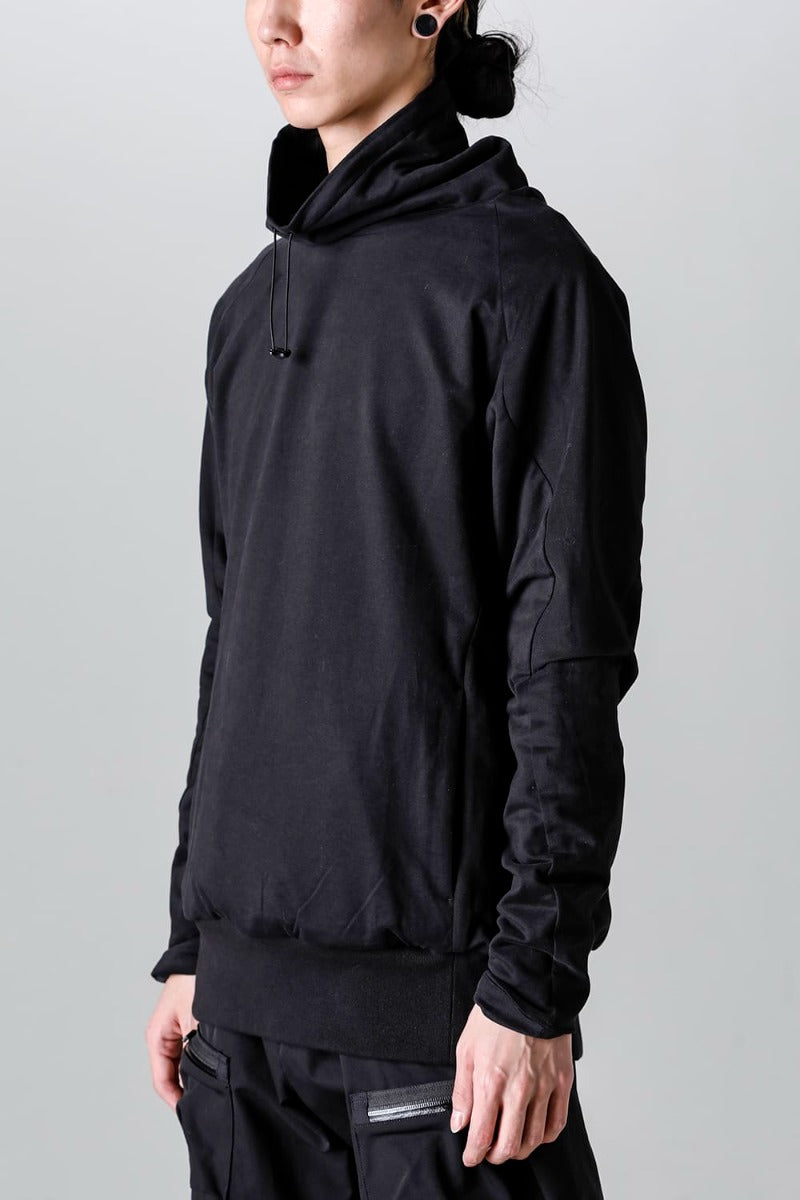 Hight neck pullover cotton jersey  Used Black