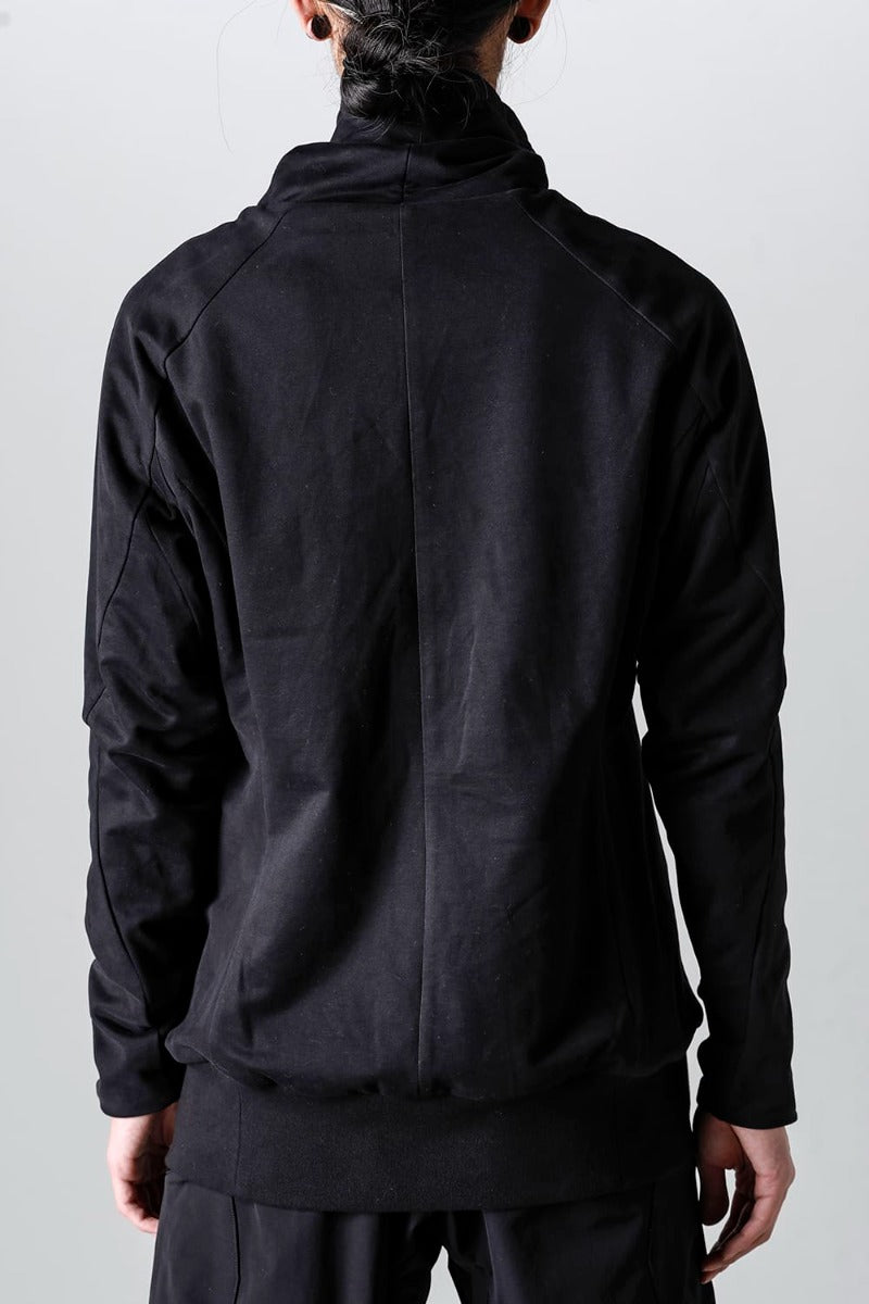 Hight neck pullover cotton jersey  Used Black