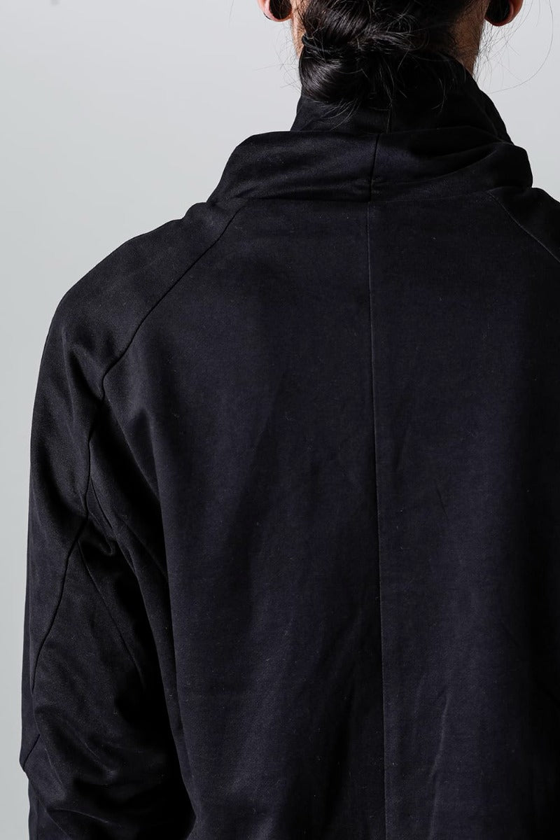 Hight neck pullover cotton jersey  Used Black