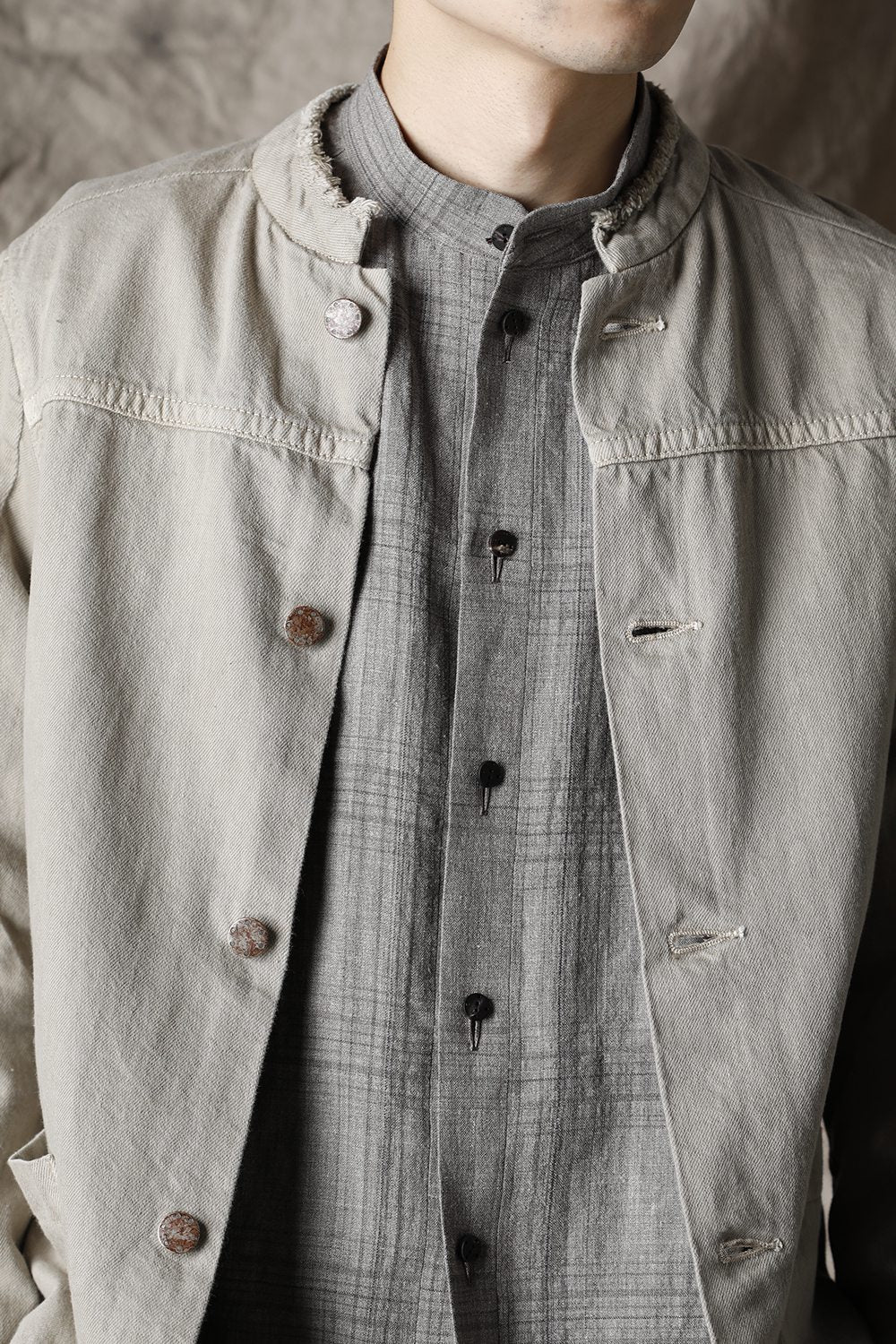 Denim jacket 8oz denim vintage wash