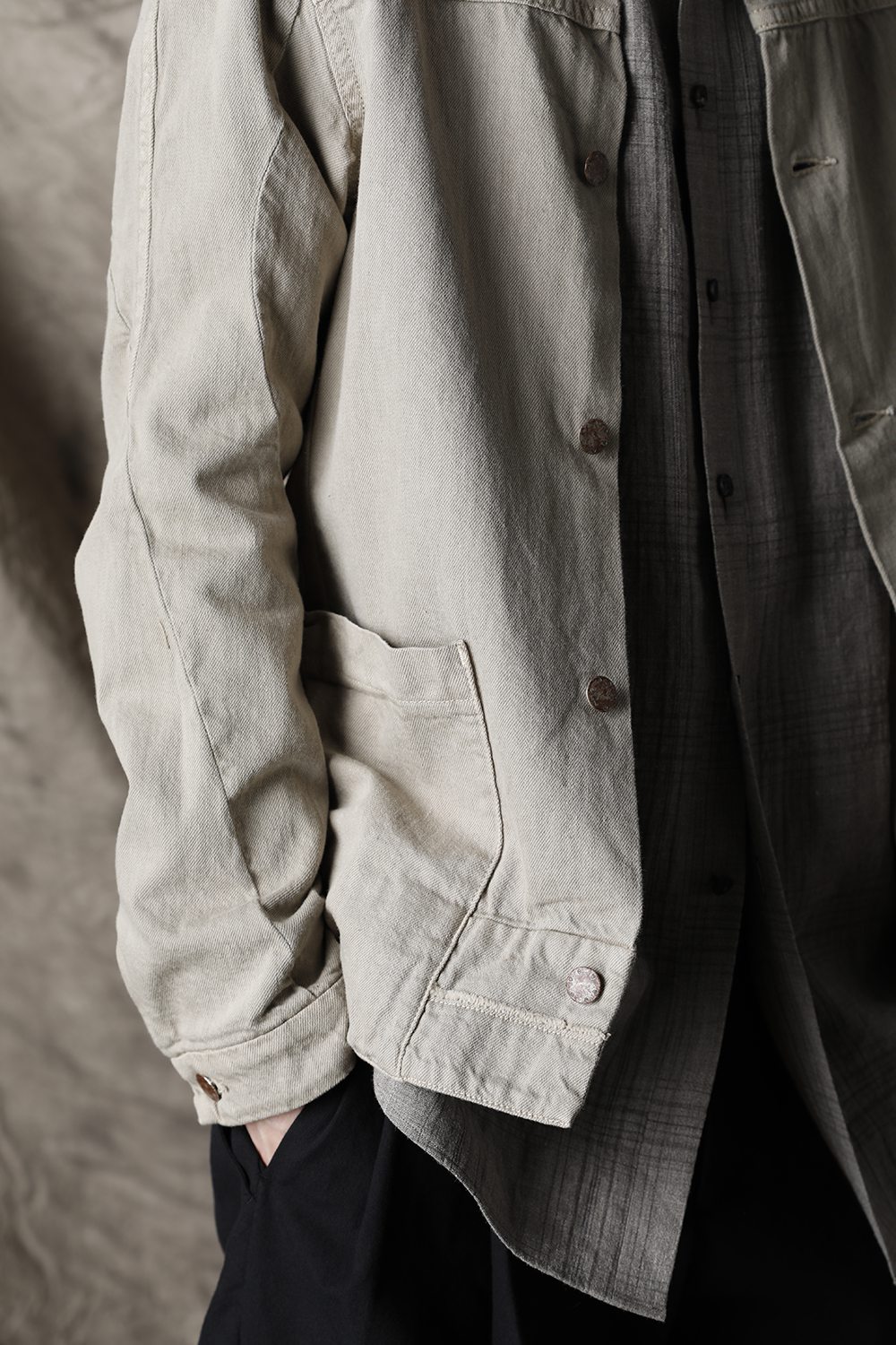 Denim jacket 8oz denim vintage wash