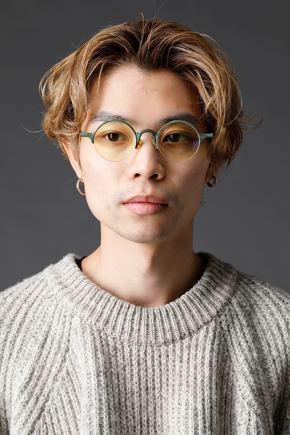 RG0131CU コッパー Vintage Jade Hammered クリアレンズ