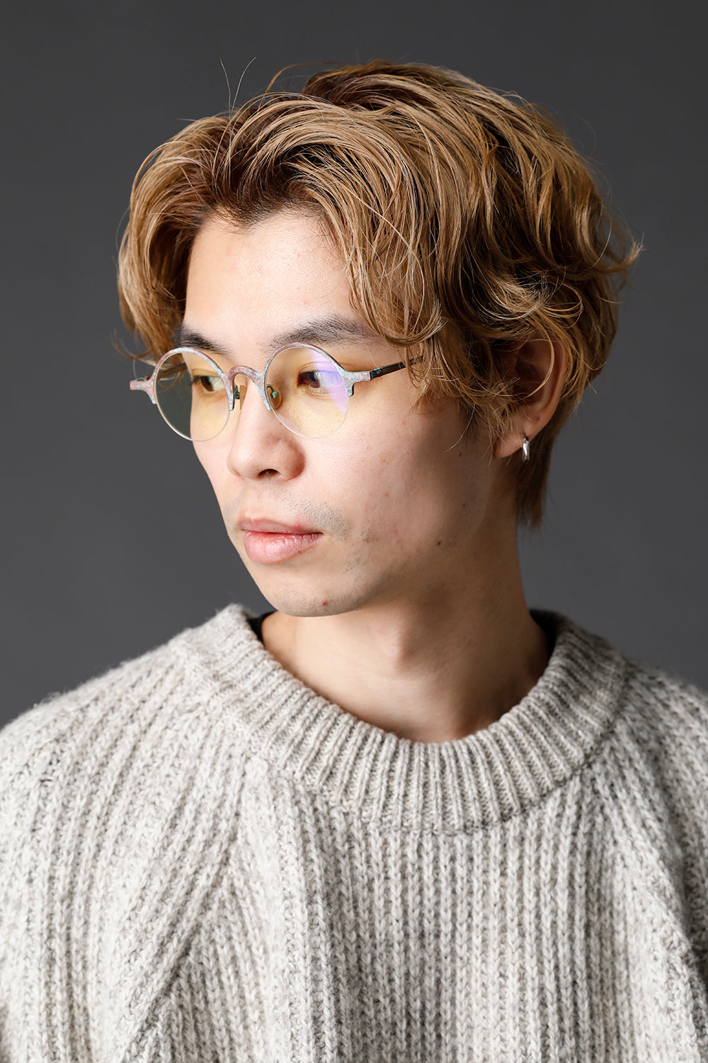 RG0131CU Copper Vintage Rust Patina Clear Lens